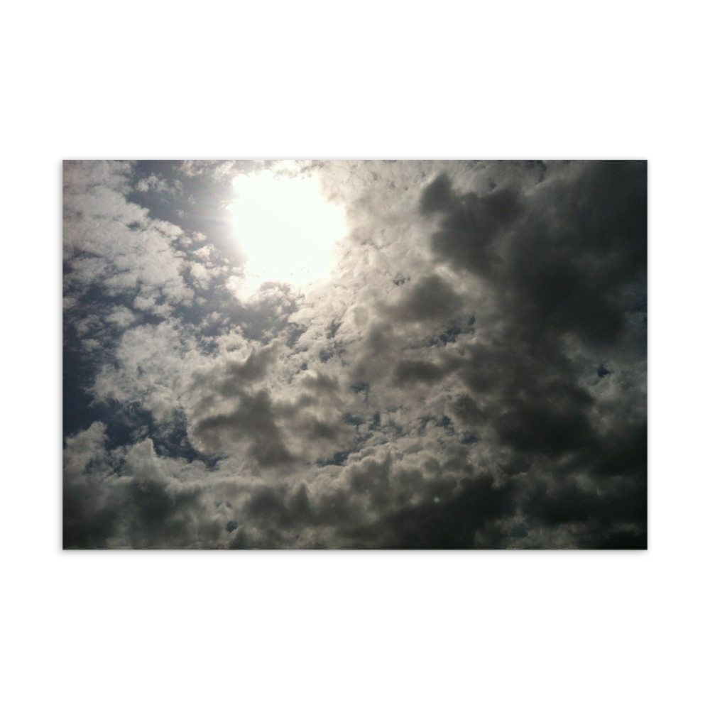 Sunshine on a Cloudy Day – Standard Postcard